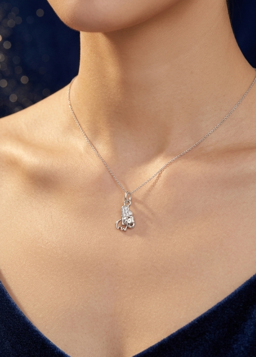 Dilwala Hathi Pendant - 925 Sterling Silver